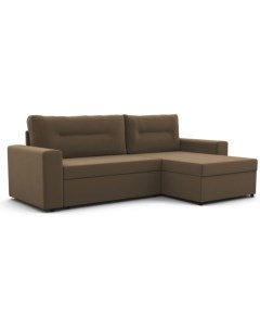 Угловой диван Фокус Скандинавия правый 228х148х86 см коричневый 10013 Фокус- мебельная фабрика