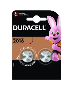 Батарейка Cr2016 2 Шт арт 679848 Duracell