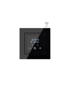 Терморегулятор Floor Control 340W ETR 340W чёрный Wi Fi Ergert