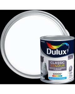 Краска для мебели и дерева CС цвет белый 1 л Dulux