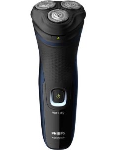 Бритва роторная S1323 41 реж эл 3 питан аккум черный Philips