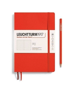 Блокнот Leuchtturm1917 Medium, A5, 61л, в точку, Лобстер