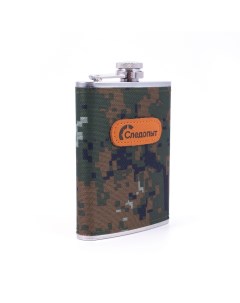 Фляжка PF BD F21 в оплетке из oxford camo pixel 240 мл Следопыт