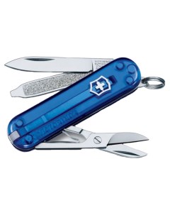 Мультитул Classic синий прозрачный 7 опций Victorinox