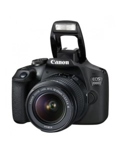 Зеркальный фотоаппарат EOS 2000D kit 18 55mm f 3 5 5 6 III черный Canon