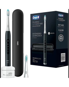 Электрическая зубная щетка Pulsonic Slim Luxe 4500 черная Oral-b