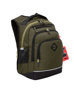 Рюкзак школьный с карманом для ноутбука 13 анатомический для мальчика RB 450 1 2 Grizzly