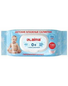 Влажные салфетки артикул 128079 120шт х 3 упак Laima