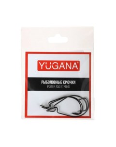 Крючки Wide range worm big eye No 1 4 шт Yugana