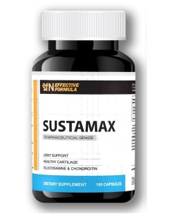 Глюкозамин хондроитин L пролин Sustamax 180 капсул Effective formula