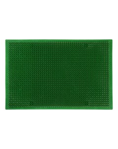 Коврик придверный Травка ПВХ 38х58 см цвет зелёный Nobrand