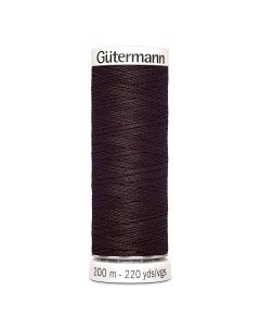 Нить Sew all 748277 для всех материалов 200м 023 горький шоколад 5 шт Gutermann