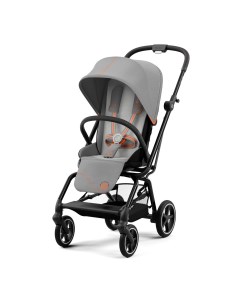 Коляска Eezy S Twist 2 BLK Lava Grey с бампером Cybex