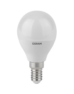 Светодиодная лампа антибактериальная 7 5 Вт Е14 P белый свет Osram