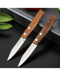 Нож куxонный для овощей Tradicional лезвие 8 см цена за 2 шт Tramontina