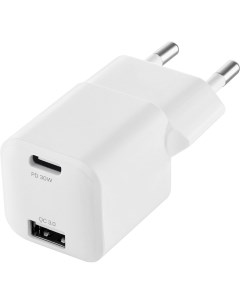 Сетевое зарядное устройство Wall charger Pulse 2 белый Ubear