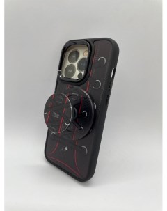 Чехол под Iphone 15 c магнитным попсокетом Шнуровка Boter