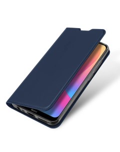 Чехол книжка для Xiaomi Redmi 8A DU DU боковой синий X-case