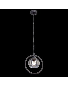 Подвесной светильник Оскар 1 лампа 3 м цвет черный Vitaluce
