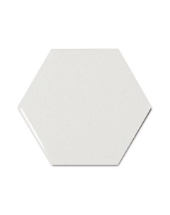 Плитка 21911 Hexagon Scale White 10 7x12 4 Equipe ceramicas