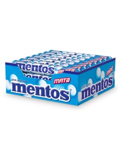 Драже жевательные мята 38 г x 24 шт Mentos