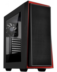 Корпус компьютерный Redline RL06 SST RL06BR W Black Red Silverstone