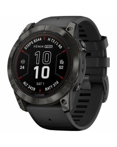 Смарт часы Fenix 7X Pro Sapphire Solar Carbon Gray Black Band 010 02778 11 Garmin