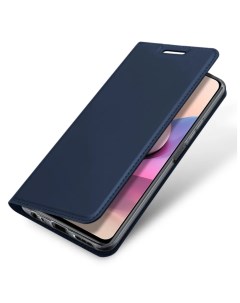 Чехол книжка для Huawei P Smart 2019 10 lite DU DU боковой синий X-case