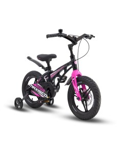 Детский велосипед Cosmic 14 Делюкс Плюс 2024 мокрый антрацит Maxiscoo