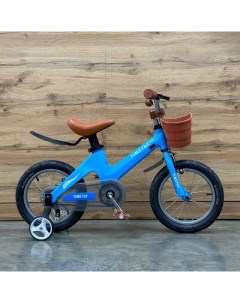 Велосипед для детей 18 дюймов магниевый синий Time try
