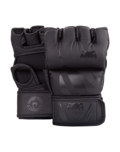 Перчатки ММА Challenger MMA Gloves Without Thumb черный искусственная кожа S Venum