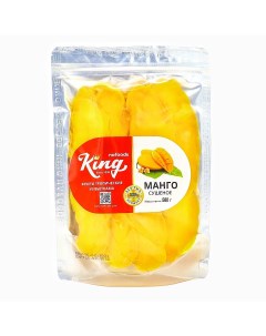 Вьетнамское натуральное сушеное манго King 500 грамм Nobrand