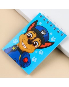 Блокнот А7 32 л на гребне Paw patrol