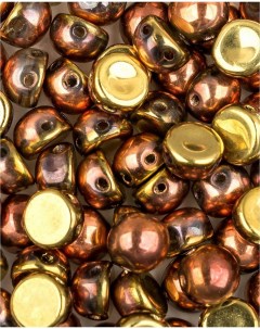 Бусины Cabochon bead 6 мм Crystal California Gold Rush 50 шт Czech beads