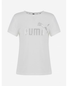 Футболка для девочек Ess Logo Белый Puma