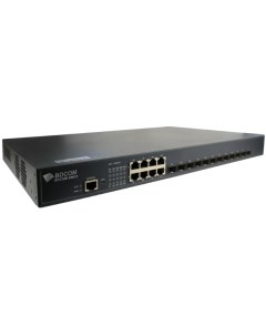 Коммутатор управляемый S5612 12 10GE GE SFP ports 8 GE TX ports AC220V single power supply the cooli Bdcom