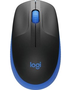 Компьютерная мышь M190 черный синий 910 005914 Logitech