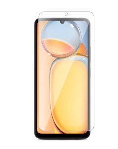 Защитное стекло для Xiaomi Redmi 13C POCO C65 гибридное прозрачное Miuko