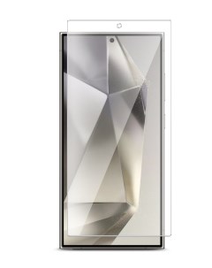 Защитное стекло для Samsung Galaxy S24 Ultra гибридное прозрачное Miuko