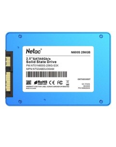 SSD накопитель Netac 256GB N600S NT01N600S 256G S3X 256GB N600S NT01N600S 256G S3X