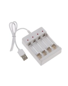 Зарядное устройство UC 24 USB 250mA АА ААА White 4057637 Luazon