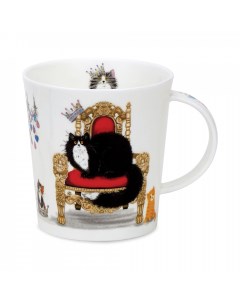 Кружка королевская черная кошка Lomond 320 мл костяной фарфор Dunoon