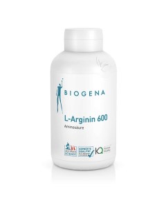 L Аргинин 600 капсулы 180 шт Biogena
