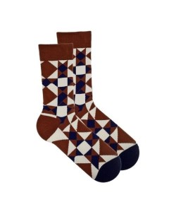 Носки Brown Mode Узор размер 40 45 Krumpy socks