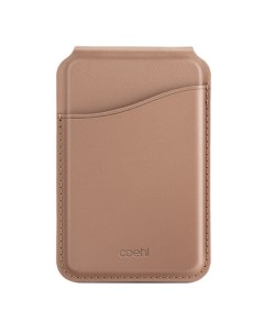 Картхолдер Coehl Esme Magnetic with Mirror and Stand Dusty Nude Uniq