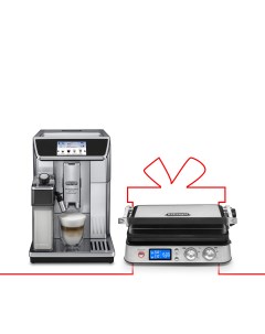 Комплект кофемашина ECAM650 85 MS мультигриль CGH1012D Delonghi