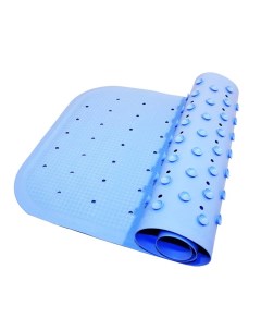 Антискользящий резиновый коврик для ванны 34 5х76 см BM 34576 B голубой Roxy kids
