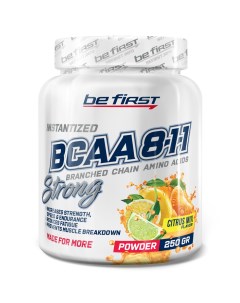 BCAA 8 1 1 250 г вкус цитрусовый микс Be first