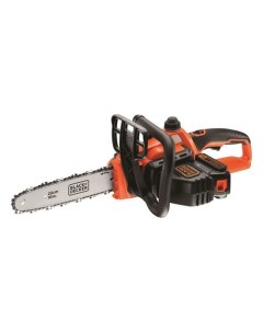 Цепная пила GKC1825L20 QW аккумуляторная 18В 2Ач с одним аккумуляторо Black+decker