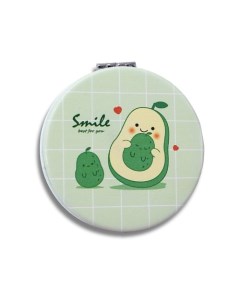 Зеркало складное Smile avocado three с увеличением Ilikegift